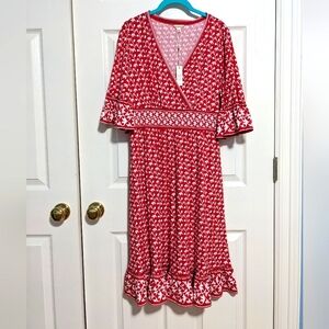 Red dress by Max Studio Medium NWT